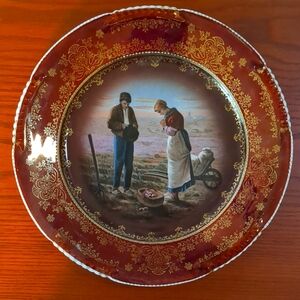 Antique "Royal Vienna" Porcelain Plate